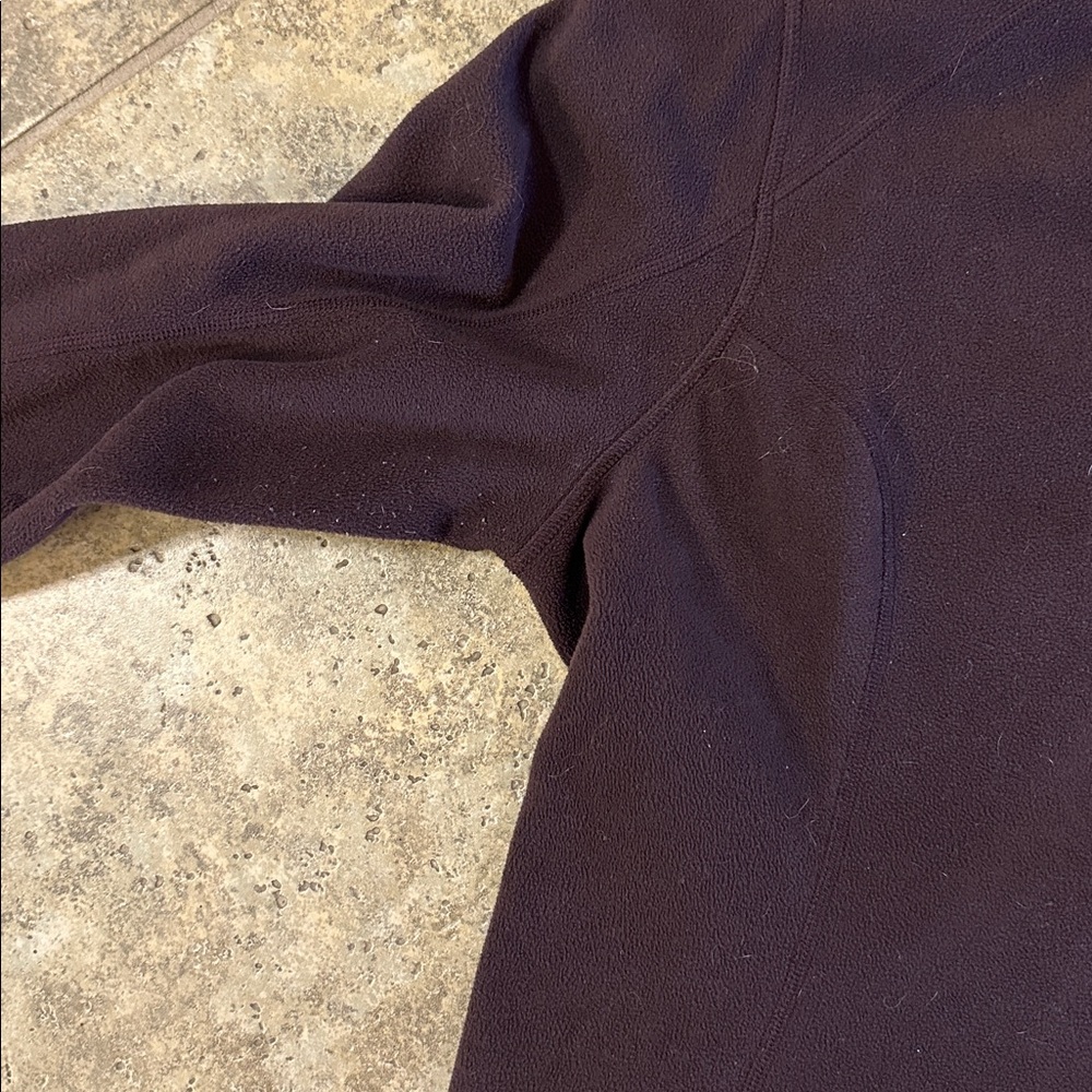 The North Face Women’s XL Quarter Zip Fleece Pullover Plum Purple - Picture 7 of 10